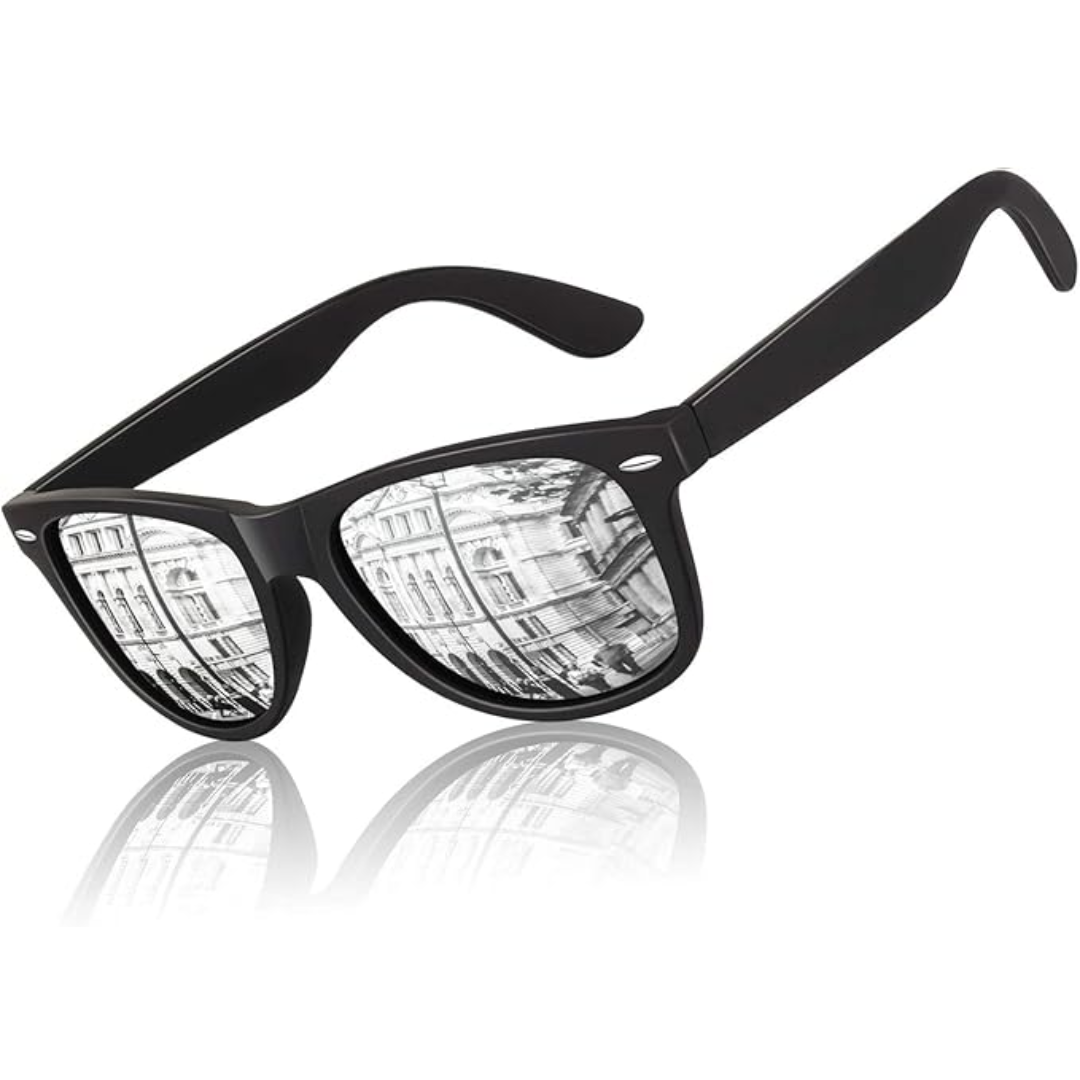 Polarized 80's Retro Sunglasses for Men and Women