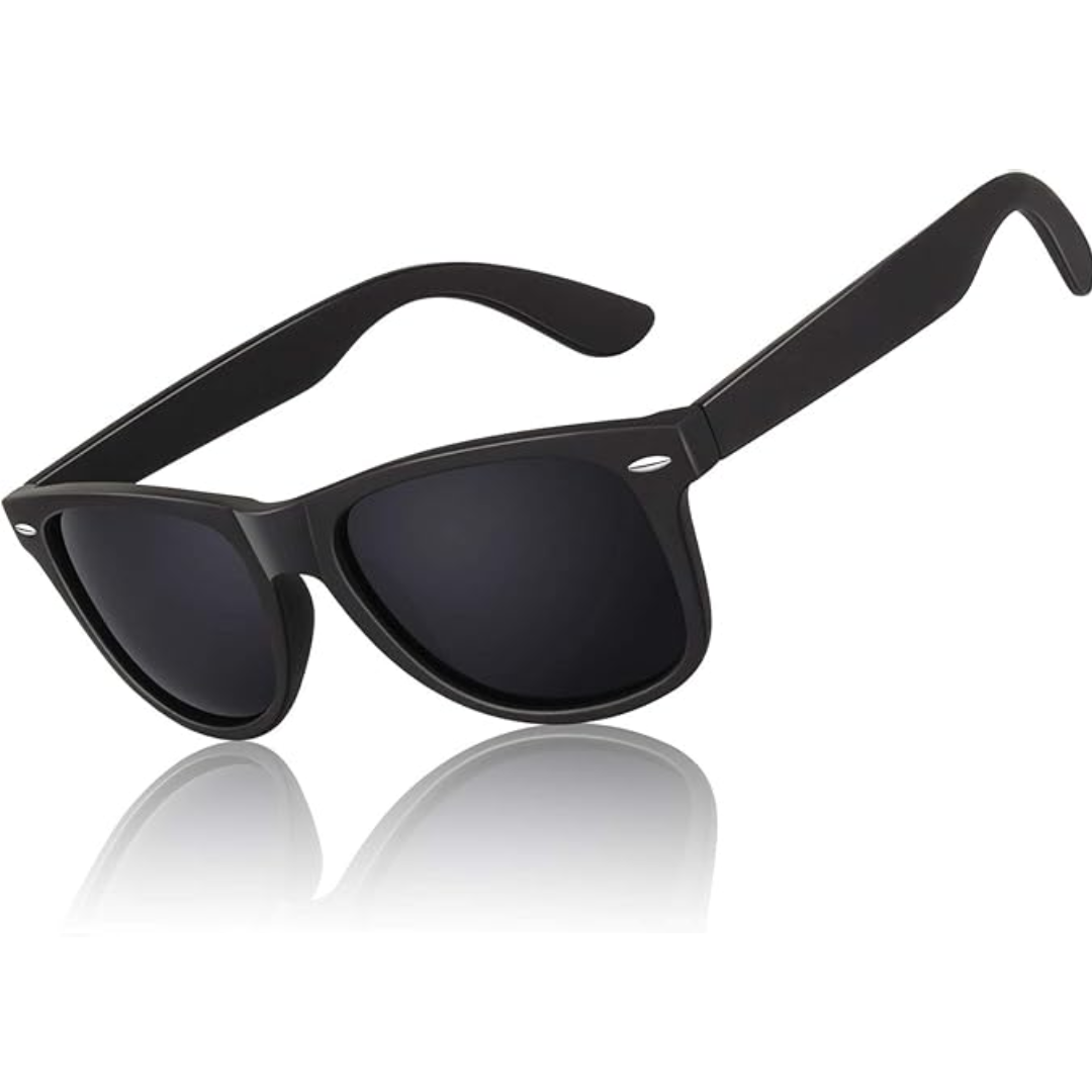 Polarized 80's Retro Sunglasses for Men and Women