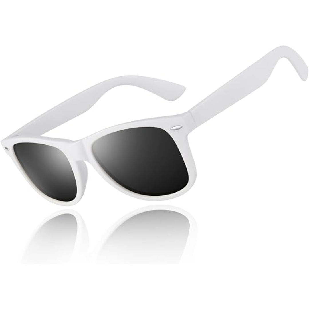 Polarized 80's Retro Sunglasses for Men and Women