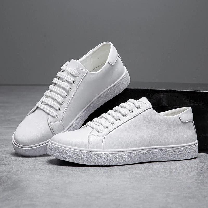 Men's Classic Low-Top Sneakers with Cushioned Sole