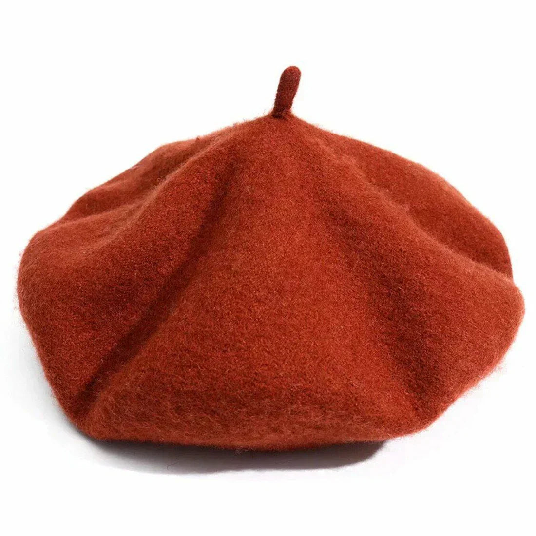 Classic Wool Beret for Women - Stylish Winter Accessory