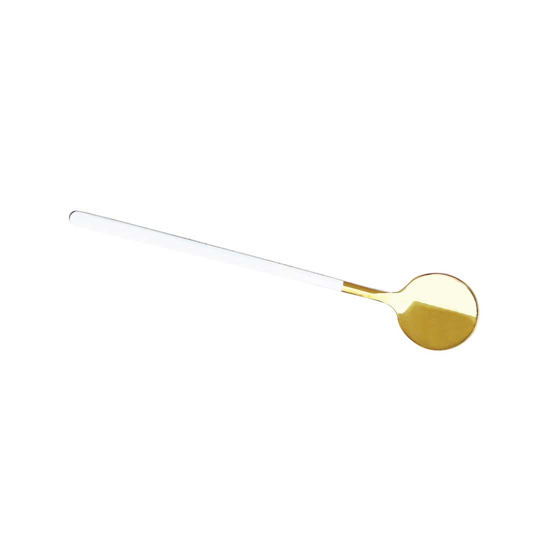 Elegant Stainless Steel Espresso and Dessert Spoons Set of 4