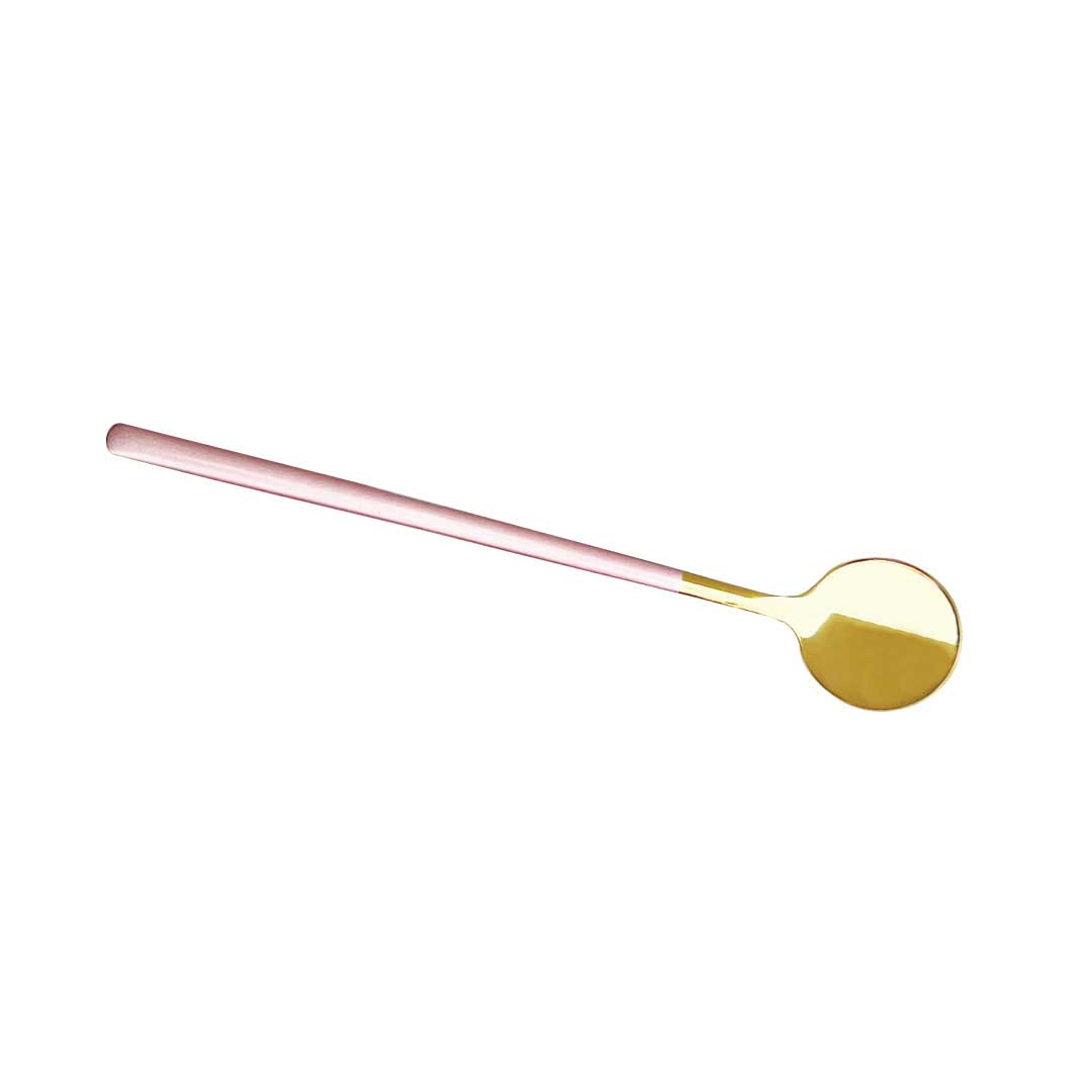 Elegant Stainless Steel Espresso and Dessert Spoons Set of 4