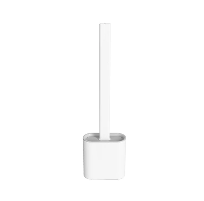 Silicone Toilet Brush with Ventilated Holder