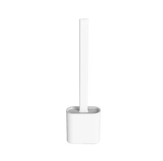 Silicone Toilet Brush with Ventilated Holder