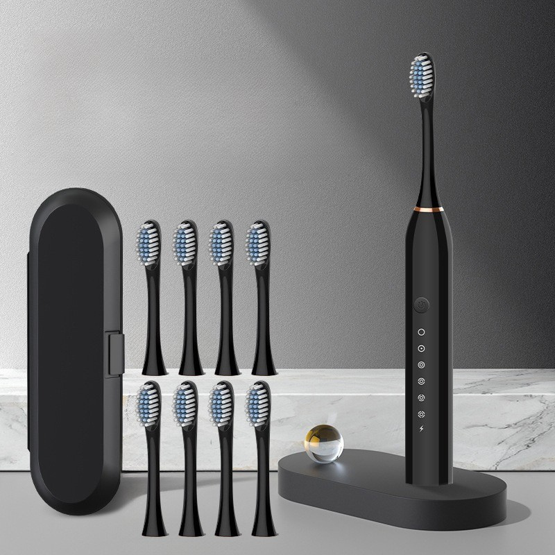 Rechargeable Sonic Toothbrush with Low Noise and Flexible Modes