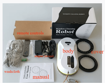 Automatic Window Cleaning Robot with Water Spray and Smart Sensors
