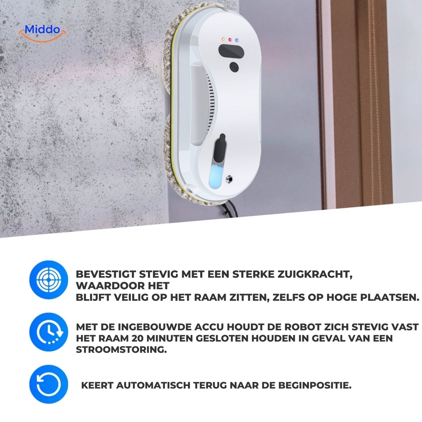 Automatic Window Cleaning Robot with Water Spray and Smart Sensors