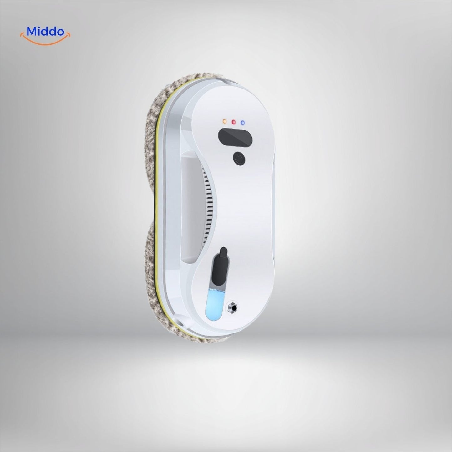Automatic Window Cleaning Robot with Water Spray and Smart Sensors