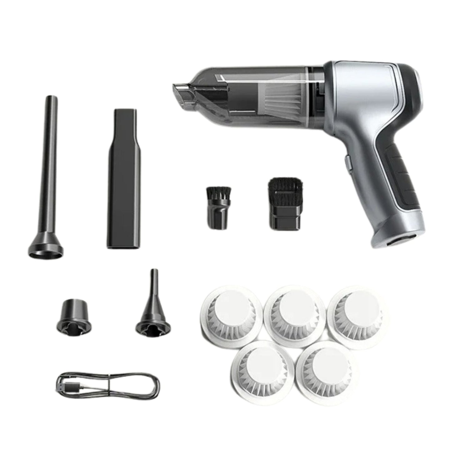 Powerful Wireless Handheld Vacuum Cleaner with USB-C Charging