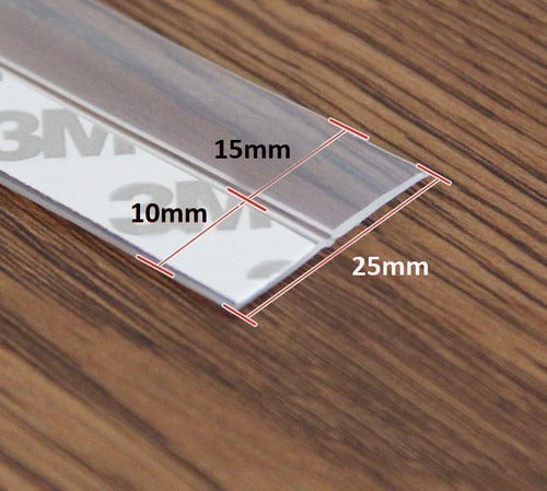 Clear Self-Adhesive Door Sealing Strip 16.4ft