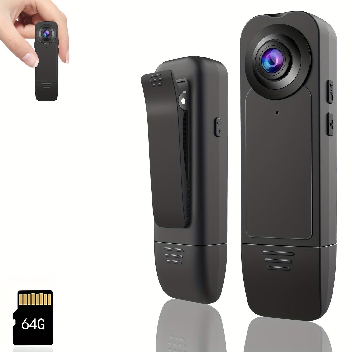 Compact Full HD Mini Camera with Automatic Exposure