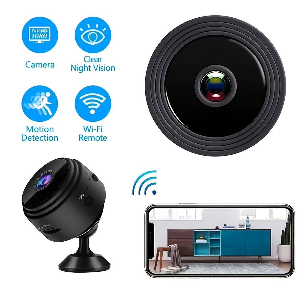 Portable Wireless Surveillance Camera with USB Charging
