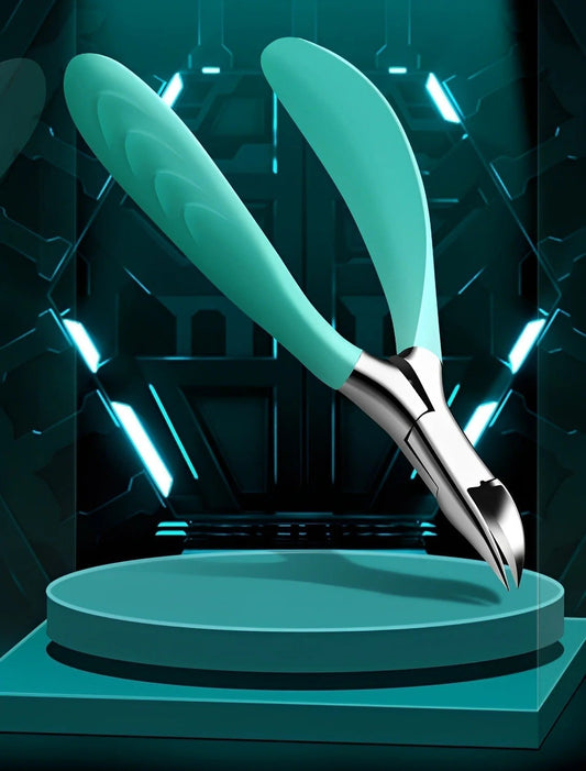 Curved Precision Toenail Clipper for Thick Nails