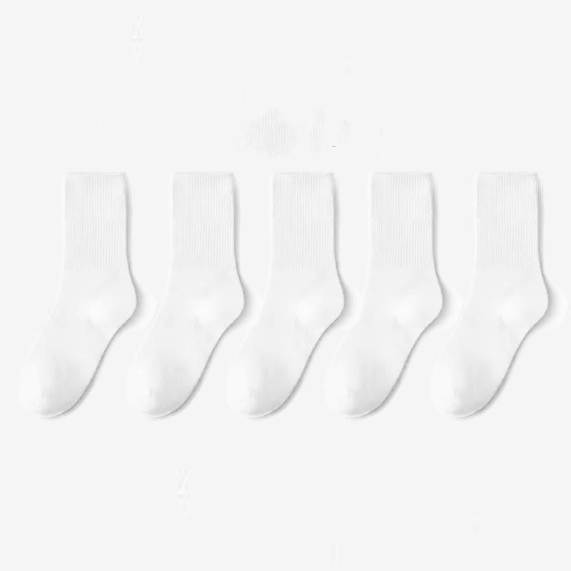 Soft Combed Cotton Business Socks – 5 Pairs