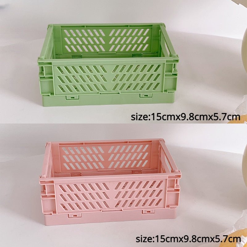 Collapsible Eco-Friendly Storage Organizer Bins