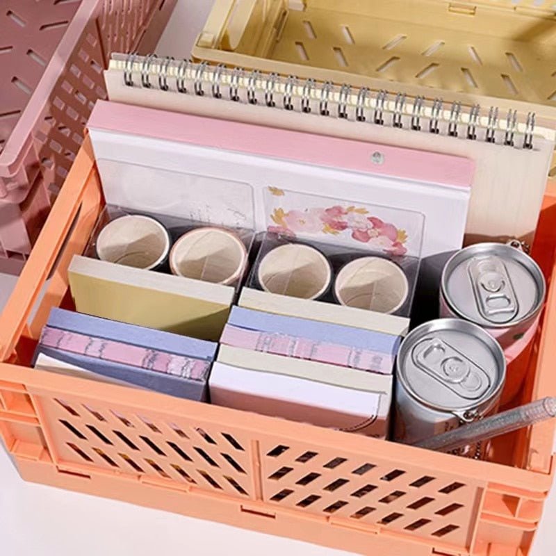 Collapsible Eco-Friendly Storage Organizer Bins