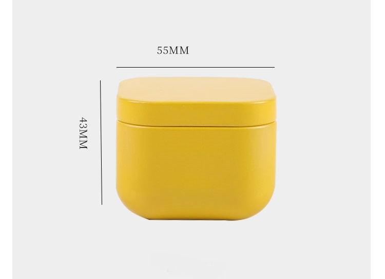 Colorful Metal Storage Box for Tea, Candy, and Pills