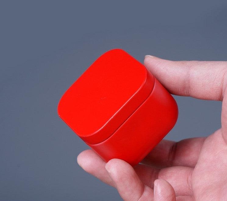 Colorful Metal Storage Box for Tea, Candy, and Pills