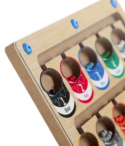 Magnetic Color Learning Maze Toy for Kids