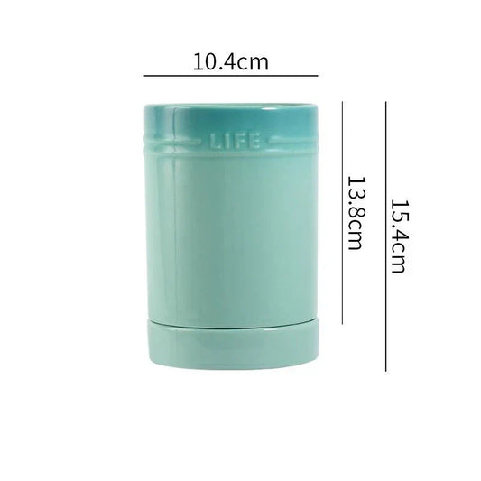 Colorful Ceramic Kitchen Utensil Organizer