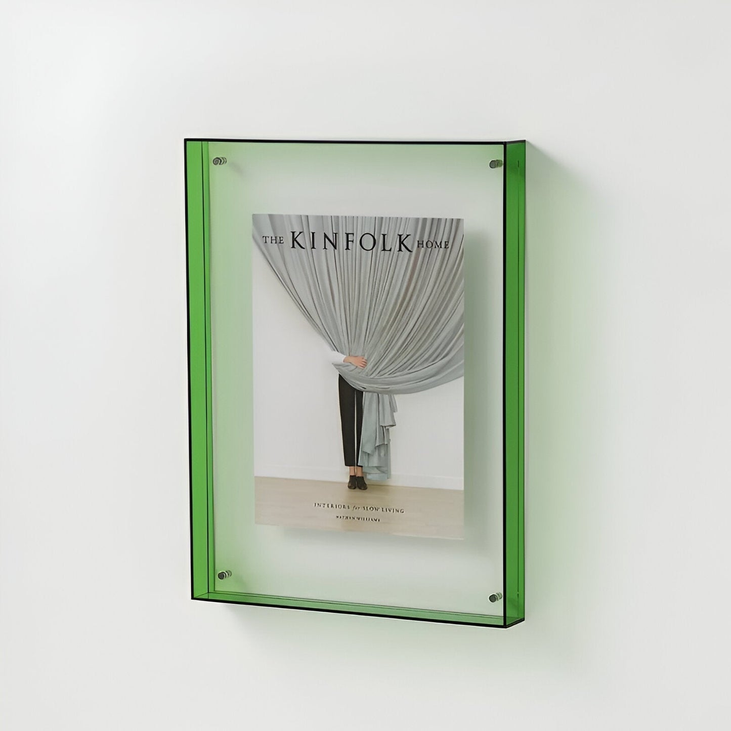 Transparent Acrylic Photo Frame in Modern Minimalist Design