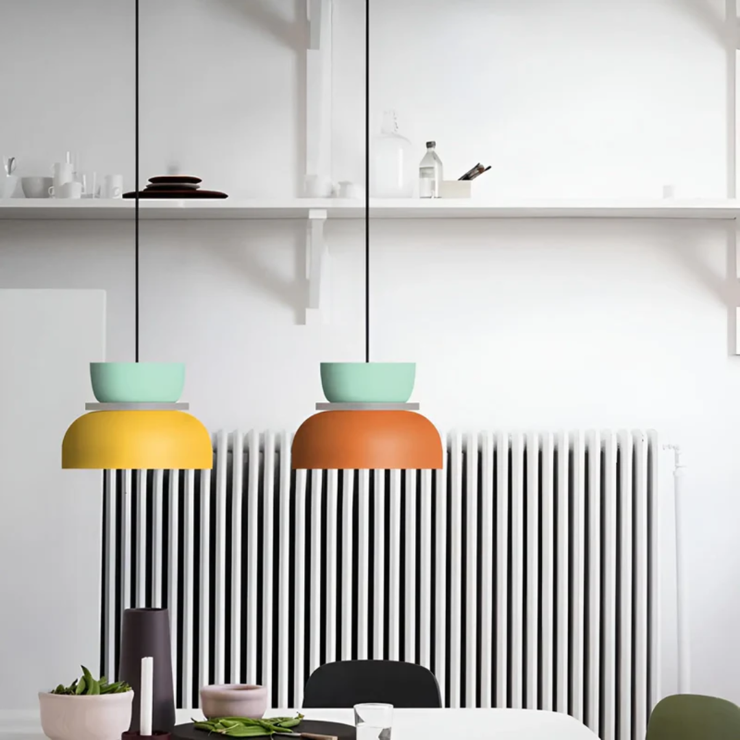 Colorful Macaron LED Pendant Light