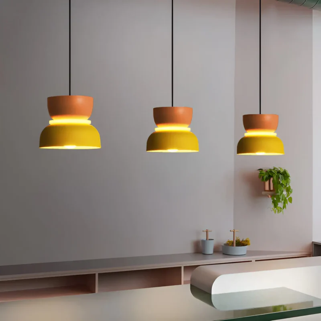 Colorful Macaron LED Pendant Light