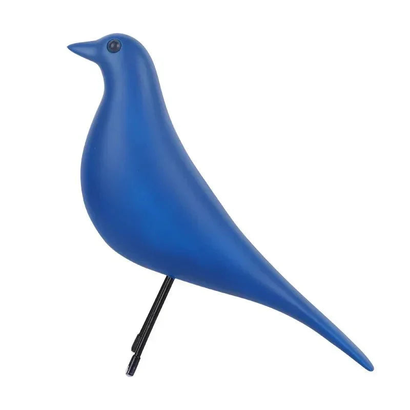 Colorful Resin Dove Birdhouse Ornament
