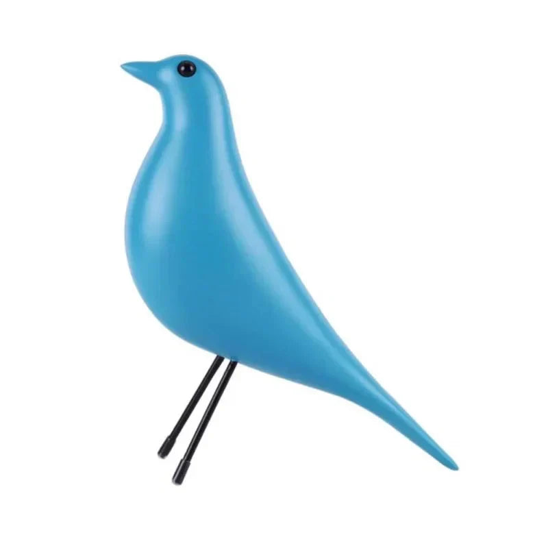 Colorful Resin Dove Birdhouse Ornament