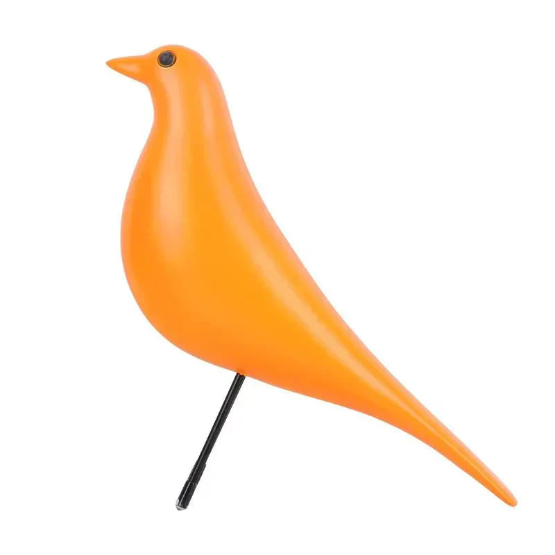 Colorful Resin Dove Birdhouse Ornament