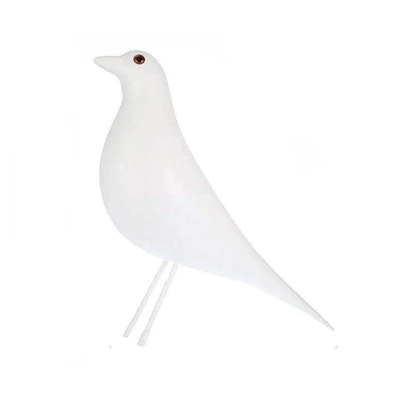 Colorful Resin Dove Birdhouse Ornament