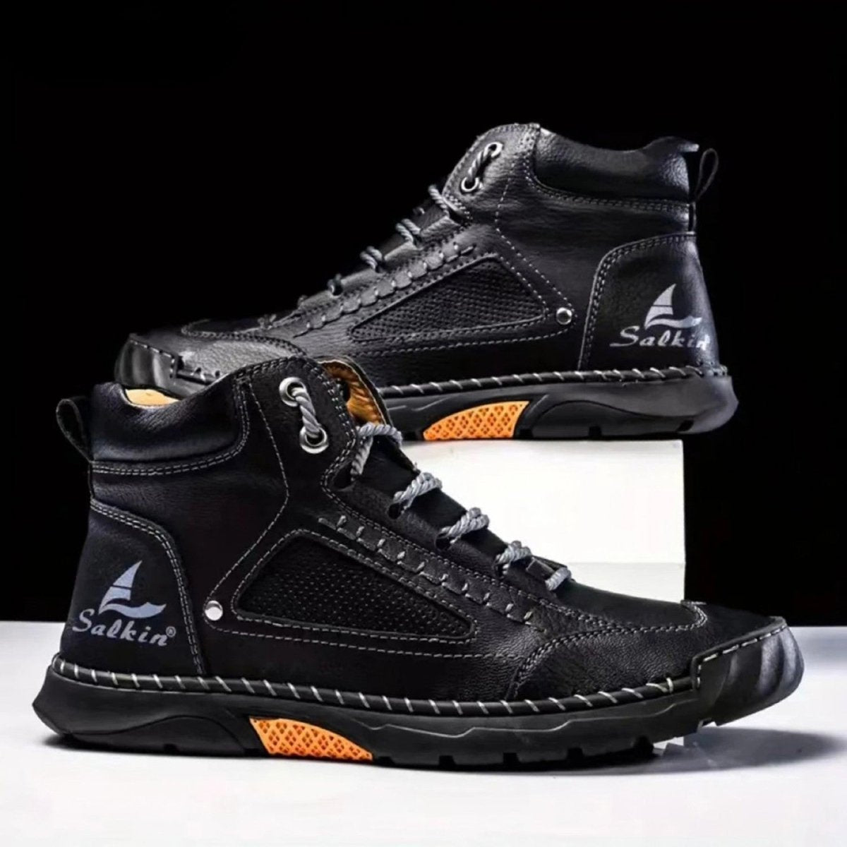 Men's Comfortable Chukka Boots with Durable Rubber Sole