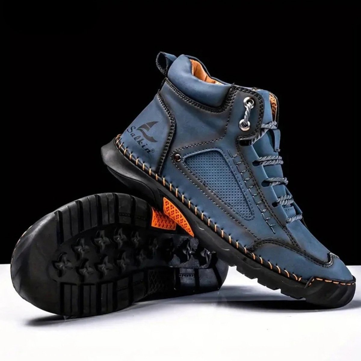 Men's Comfortable Chukka Boots with Durable Rubber Sole