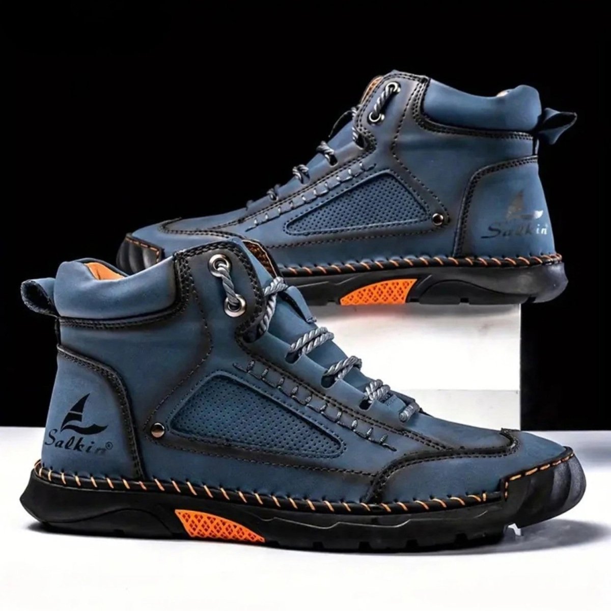 Men's Comfortable Chukka Boots with Durable Rubber Sole