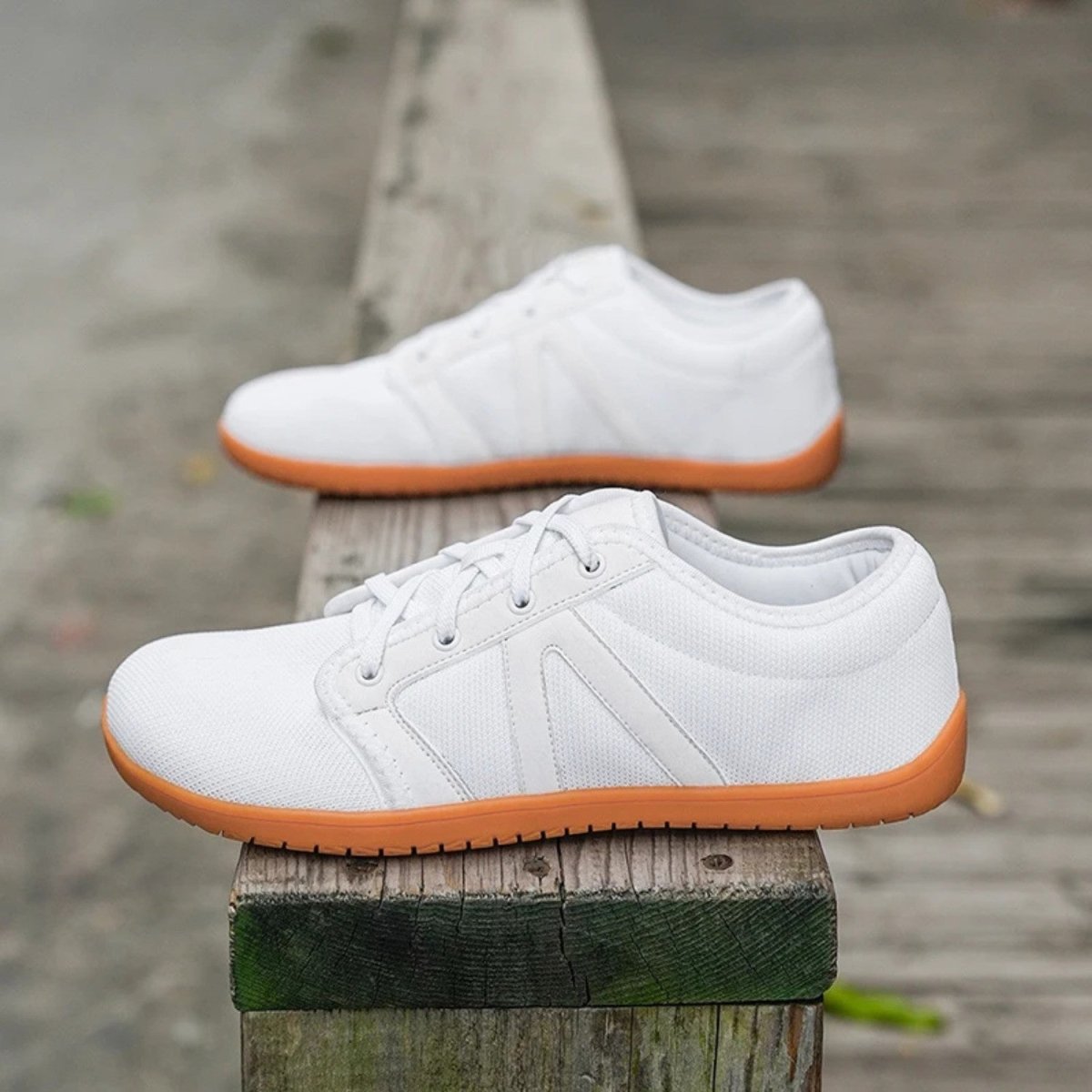 Men's Breathable Barefoot Shoes with Wide Toe Box