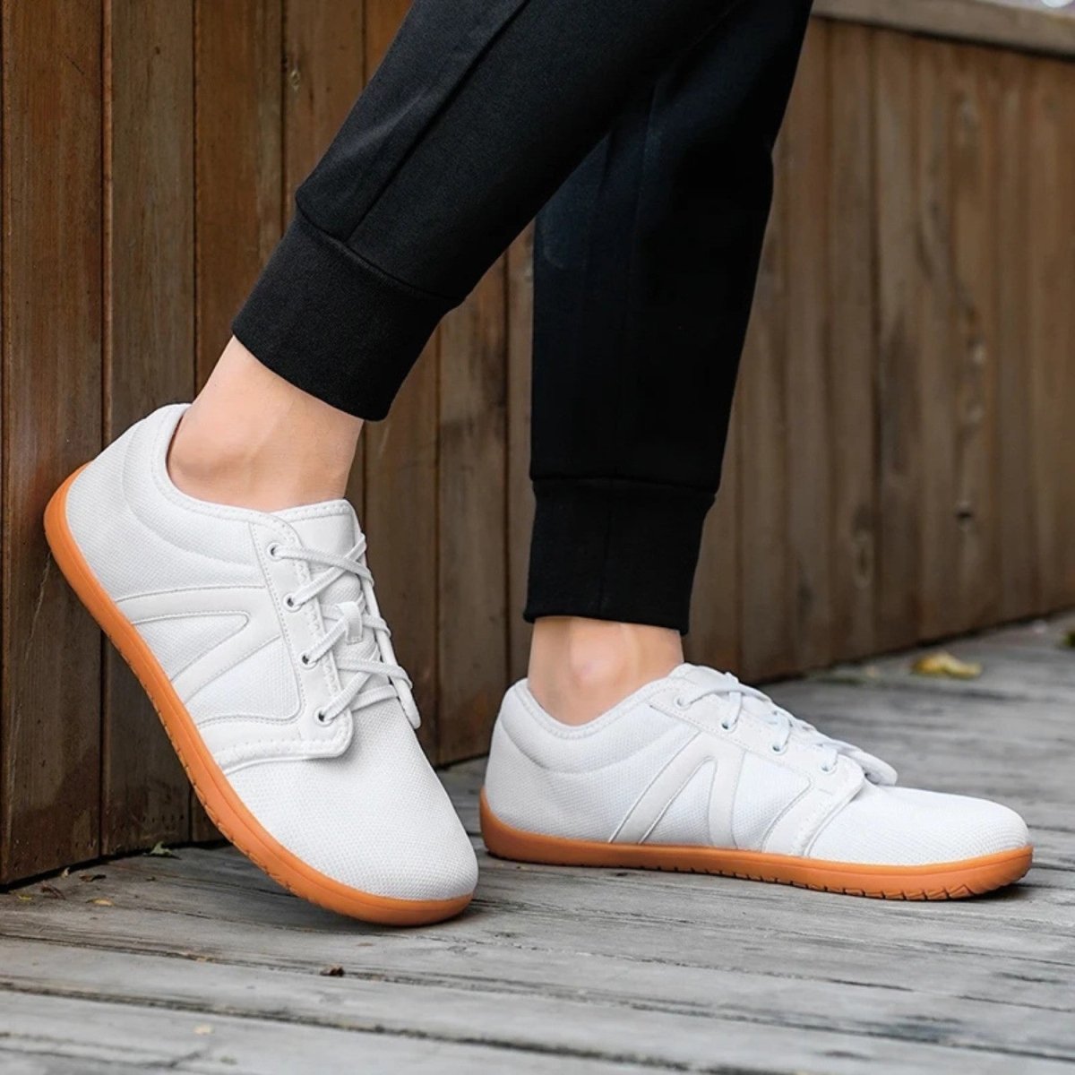 Men's Breathable Barefoot Shoes with Wide Toe Box