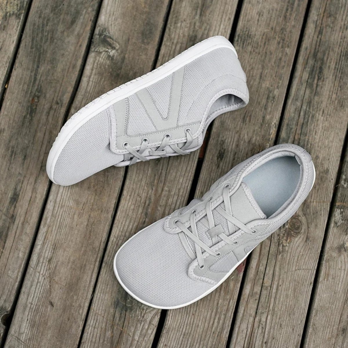 Men's Breathable Barefoot Shoes with Wide Toe Box