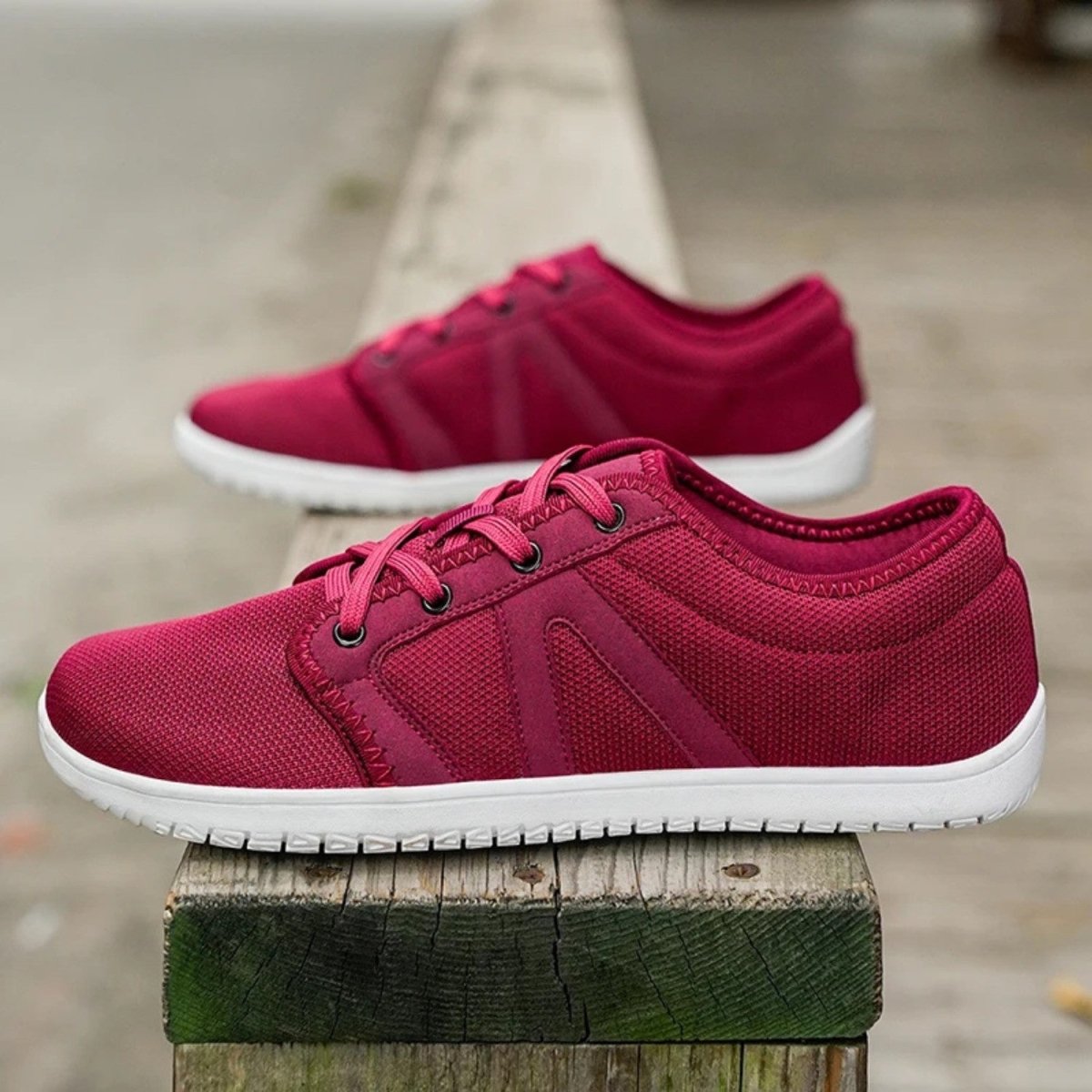 Men's Breathable Barefoot Shoes with Wide Toe Box