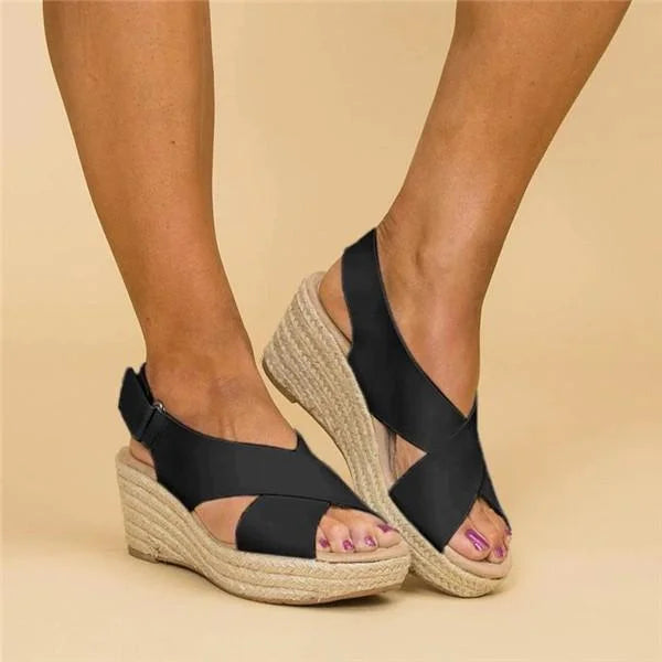 Orthopedic Wedge Heel Espadrilles for All-Day Comfort
