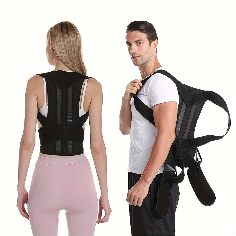 Pressure-Relieving Back Support with Knitted Neoprene Design