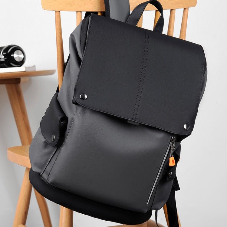 Compact Waterproof Travel Backpack with USB Charging Port