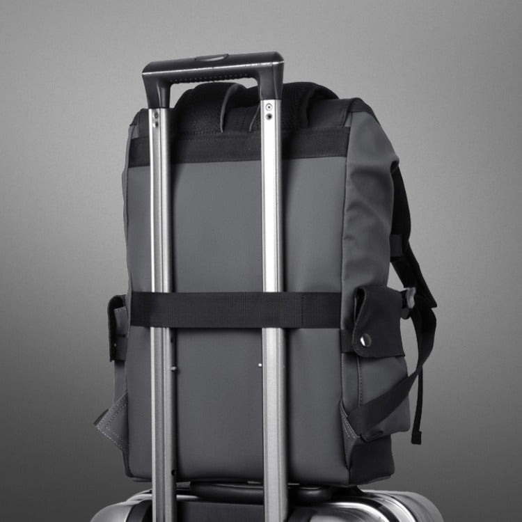 Compact Waterproof Travel Backpack with USB Charging Port