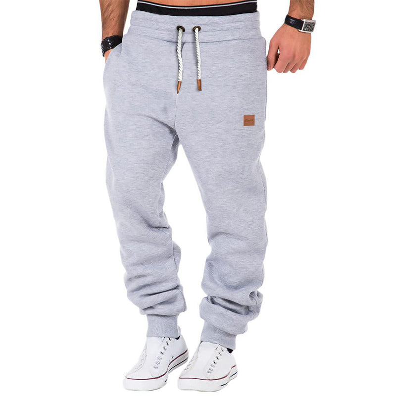 Relaxed Fit Jogging Pants with Adjustable Waist