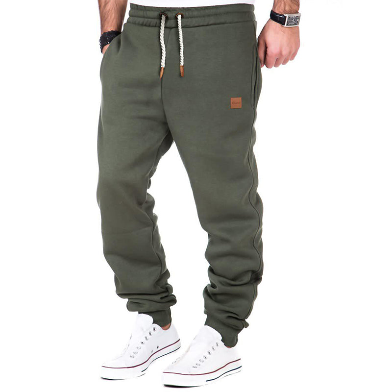 Relaxed Fit Jogging Pants with Adjustable Waist