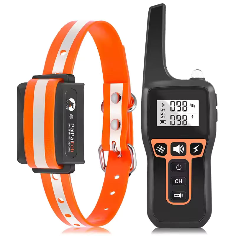 Long Range Dog Training Collar with Beep Vibration and Static Modes