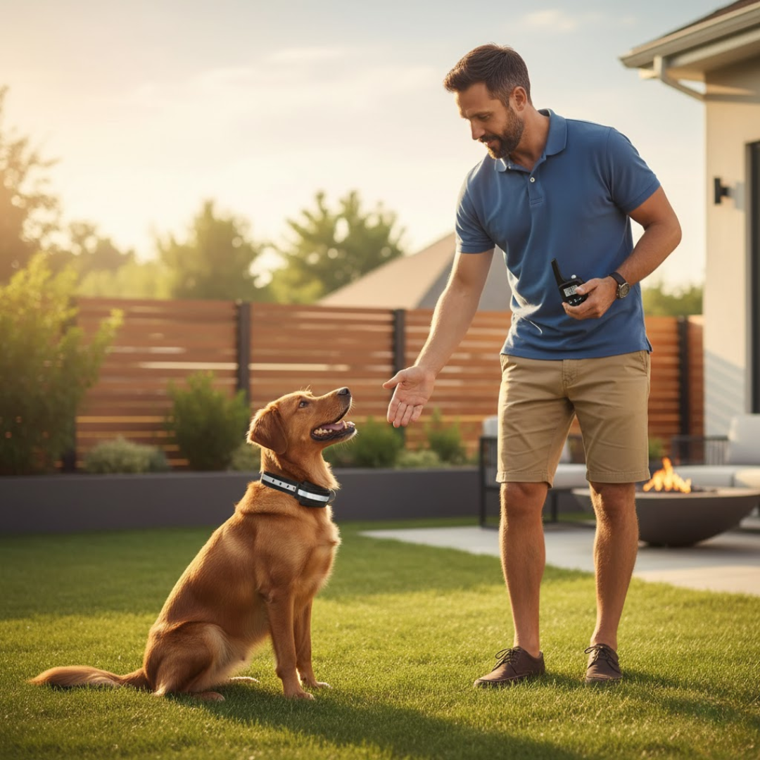 Long Range Dog Training Collar with Beep Vibration and Static Modes