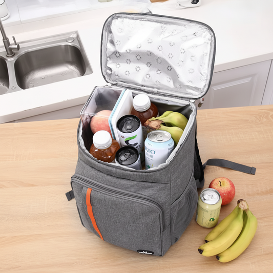 Insulated Cooler Backpack with Water-Resistant Fabric
