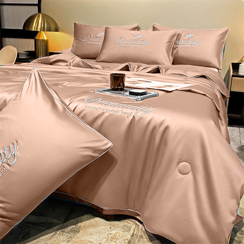 Cooling Blanket Lightweight Breathable for Comfortable Sleep