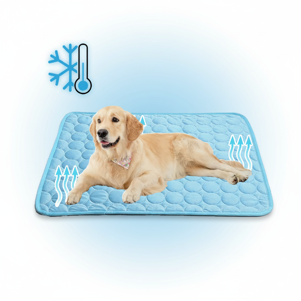 Cooling Pad for Dogs - Portable Temperature Control Mat